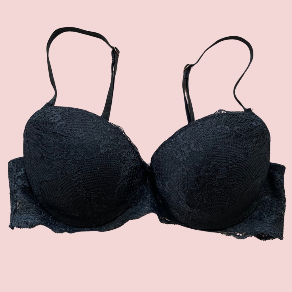 Kimmy Lace Push Up Bra from Frederick’s 34B